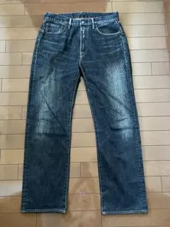 45rpm ストレートデニムパンツ インディゴ 日本製のサムネイル
