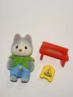 シルバニアファミリー 赤ちゃん工作だいすきシリーズ　ハスキーの赤ちゃん