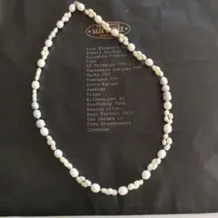 貝パールネックレス
