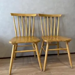 【Hika様専用】タンスのゲン　ナチュラルウッド ダイニングチェア 1脚