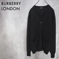 BURBERRY LONDON｜00’s ウールカーディガン（Black・L）
