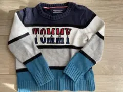 TOMMY HILFIGER ストライプニットセーター　80cm