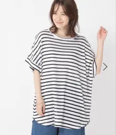 studio CLIP / スタディオクリップ シャドーボーダーBIGTシャツ