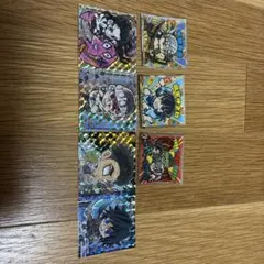 鬼滅の刃 ディフォルメシール ウエハース 7枚セット