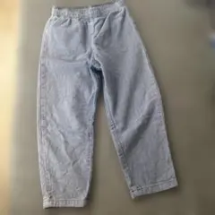 キッズ コーデュロイ ロングパンツ グレー