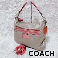 COACH Signature Poppy 2Way Shoulder Bagのサムネイル