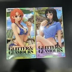 ワンピース GLITTER&GLAMOURS ナミ ロビン フィギュアのサムネイル
