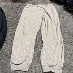 H&M グレー ジョガーパンツ145