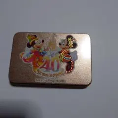 缶ケースのみ　ディズニーリゾート40周年キャンデイ缶