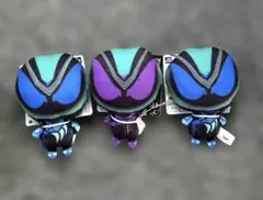 仮面ライダーゼッツ ぬいぐるみちゃーむ 2種3点セット