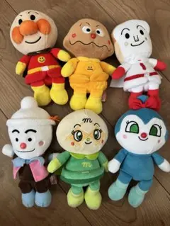 アンパンマン ぬいぐるみ 6体セット