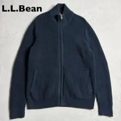 L.L.Bean オーガニックコットンワッフル　ドライバーズニット