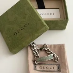 GUCCI】 グッチ トムフォード期 フィガロチェーン ブレスレットSV925