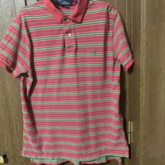 Polo by Ralph Lauren ポロシャツ 半袖 L 鹿の子 トップス