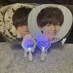 King & Prince 永瀬廉　うちわ　ペンライトセット