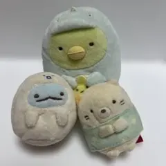 すみっこぐらし　ユニクロ　てのりぬいぐるみ　マスコット　うみのいきものになりきり