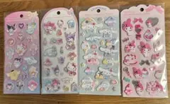サンリオ JEWEL Marshmallow Stickers 4種セットのサムネイル