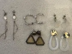 ピアスセット 多様なデザイン 5点