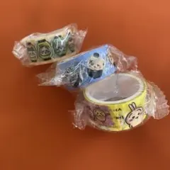 くら寿司びっくらポン ちいかわマスキングテープ 3個セット