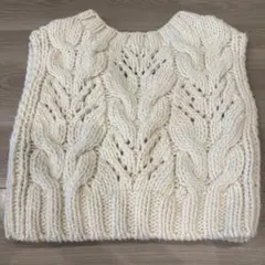 SeaRoomlynn ハンドメイドウールコンパクトベスト