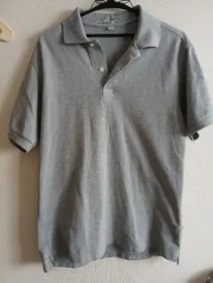 UNIQLOメンズ ポロシャツ グレー Lサイズ