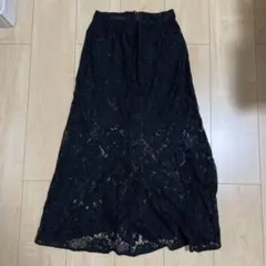 RESEXXY ブラック レースマーメイドスカート