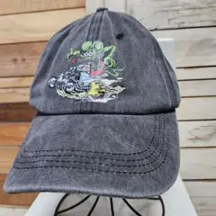 Rat Fink ラットフィンク ベースボールキャップ 帽子 ヴィンテージ加工