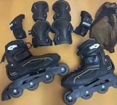 Oxelo インラインスケート27cmとプロテクターセット