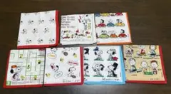 PEANUTS スヌーピー　ハンカチ　8枚セット　昭和レトロ　レア