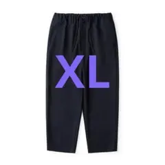 everyone polyester twill easy slacks 黒 - メルカリ
