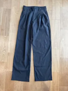メンズ ズボン パンツ スラックス ワイドパンツ L