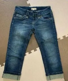 ダークブルー スキニーデニム