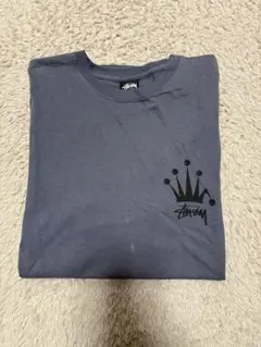 Stussy クラウンロゴ Tシャツ グレーのサムネイル