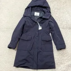 美品　PLST ダウンコート　ネイビー　Mサイズ　2サイズ
