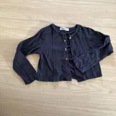 familiar カーディガン ボレロ　120 センチ　ネイビー