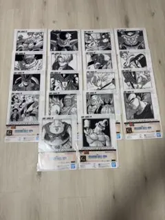 一番くじ ドラゴンボール 40th G賞 コミックスクリアファイルセット 18種