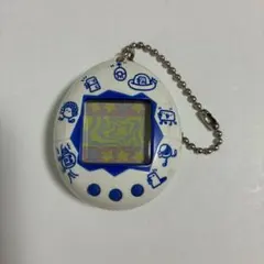 【ジャンク】【動作×】新種発見!! たまごっち白（ブルー文字)