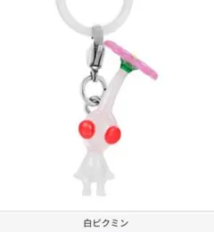 ⑥白ピクミン　ピクミン めじるしアクセサリー　バンダイ