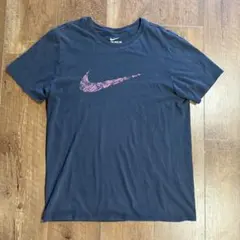 y2k 00s NIKE c-boy Swoosh logo black L