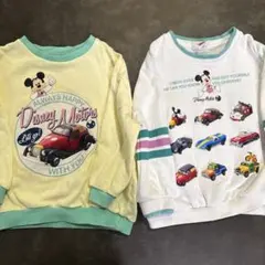 ディズニーモータース トミカコラボ　トレーナー2枚セット　110