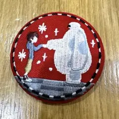 Disney Characters 刺繍缶バッジ　ベイマックス
