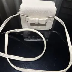 Samantha Thavasa ホワイトショルダーバッグ