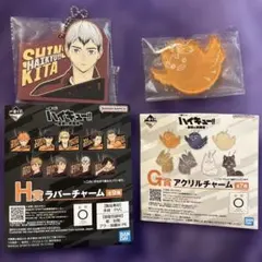 一番くじ　ハイキュー！！　最強の挑戦者 H賞 北信介　Ｇ賞 日向翔陽