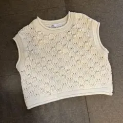 【新品】ZARAショートベストS
