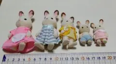 シルバニアファミリー 5体