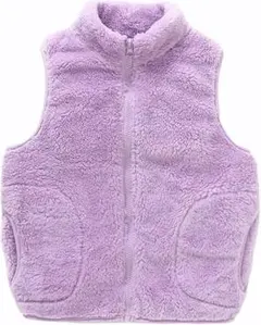 ボア ベスト キッズ 男の子 女の子 ボーイズ もこもこ ガールズ 子供服