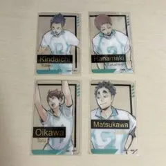 ハイキュー ファンパーク 箔押しクリアカード 青葉城西