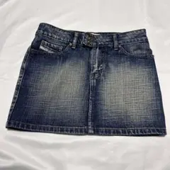 【美品】　ディーゼル　デニム　ミニスカート　sサイズ