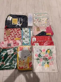 １３個ロクシタンノベルティポーチ巾着クリアポーチステンレスボトル