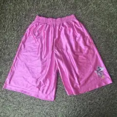 Disney バスケットボールパンツ ピンク Mサイズ ポケット付き